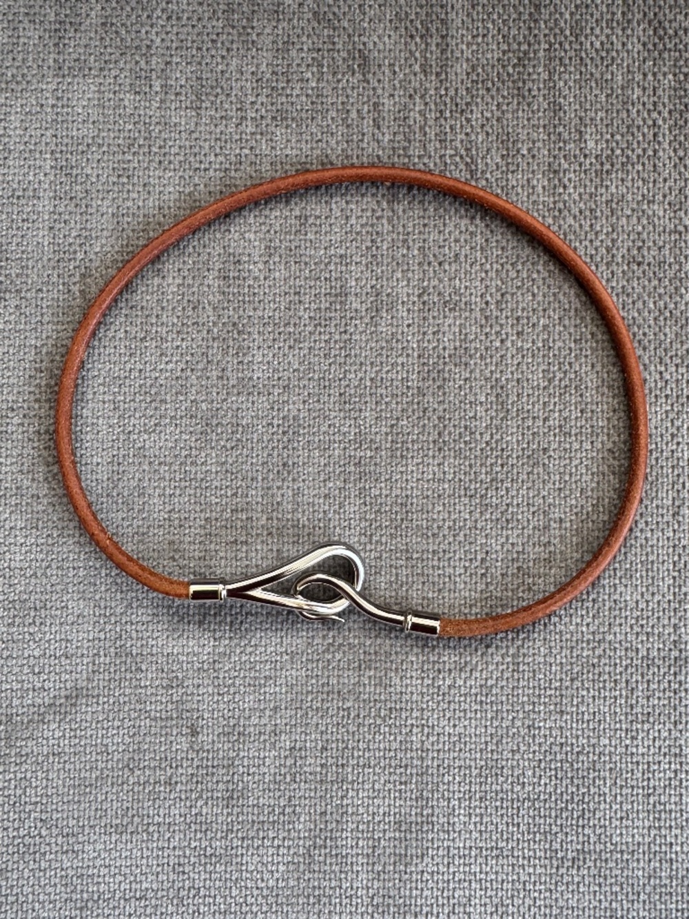 Hermés Jumbo Silver Choker